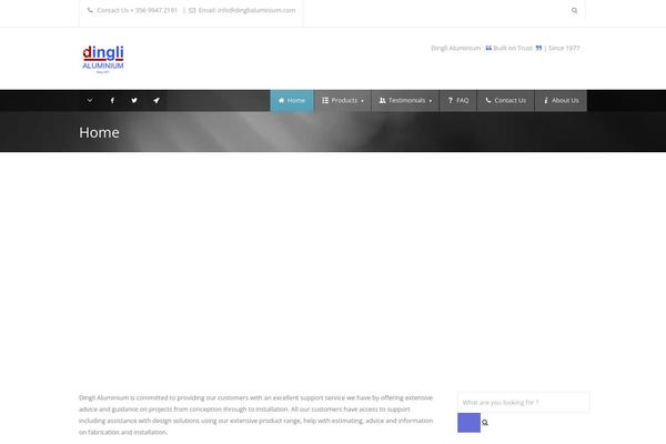 Kinetic theme site design template sample
