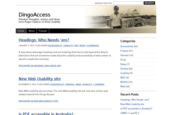 Dodo theme site design template sample
