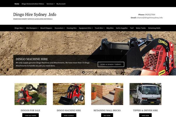 WP-Prosperity theme site design template sample