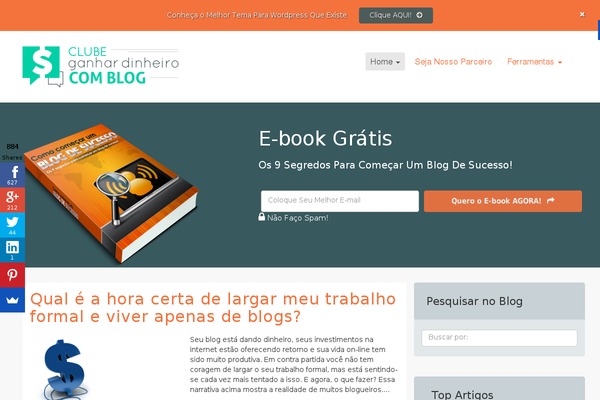 dinheiromais.com.br site used Megla