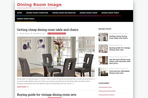 Root theme site design template sample