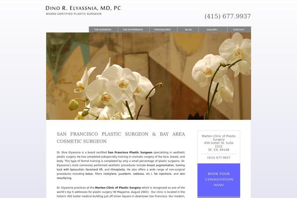 BUILDER theme site design template sample
