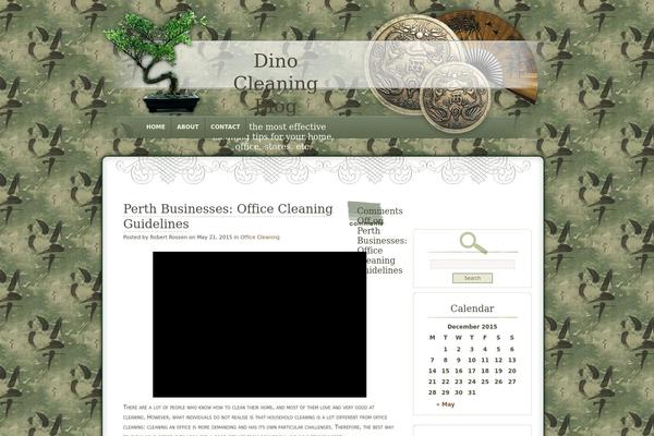 Dyne theme site design template sample