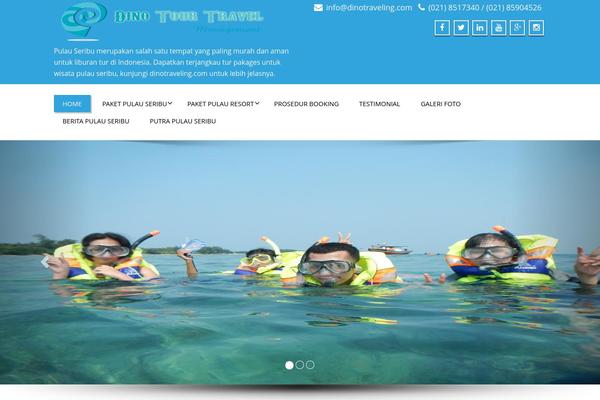 Academica theme site design template sample