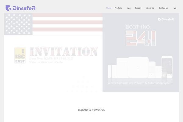 Aloom theme site design template sample