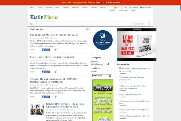 Site using Mts-wp-notification-bar plugin