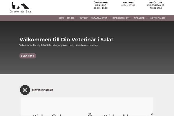 Wp-petvet theme site design template sample