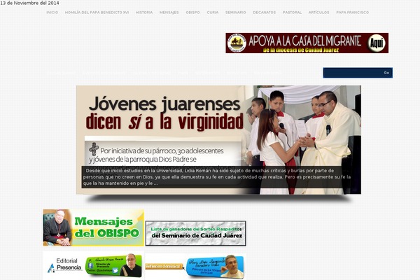 diocesisdeciudadjuarez.net site used Estrada