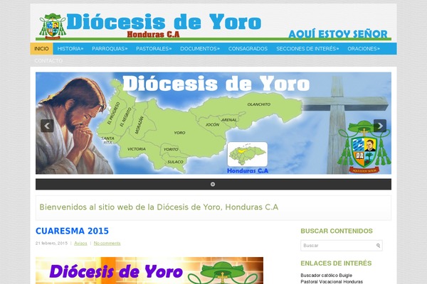 diocesisdeyoro.com site used Openbiz