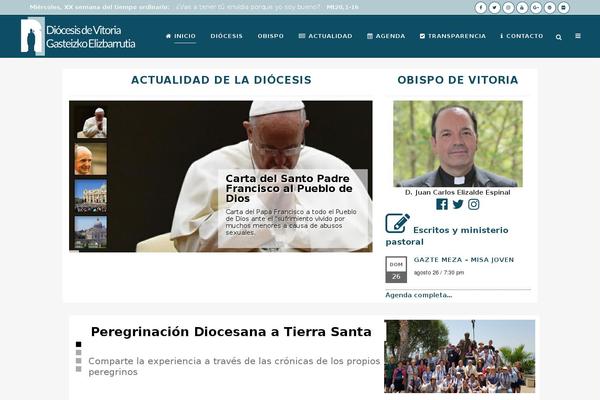 Theissue-child theme site design template sample