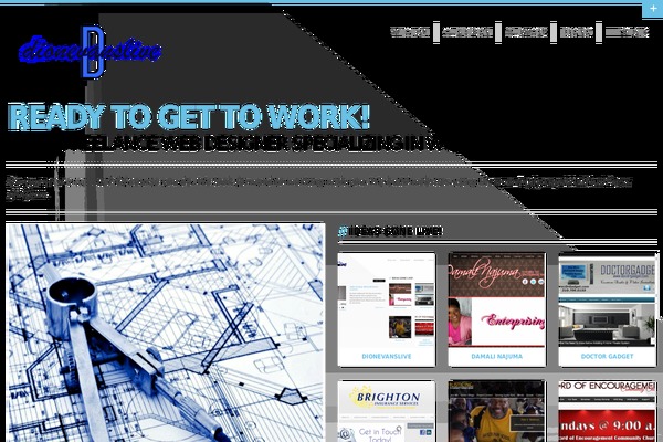 MORE theme site design template sample