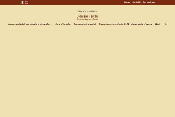 Divi_child theme site design template sample