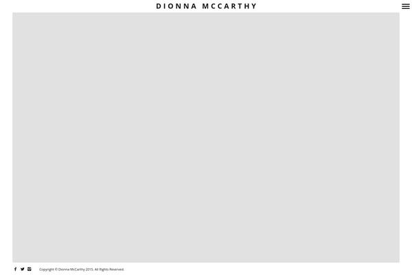 BORDER theme site design template sample