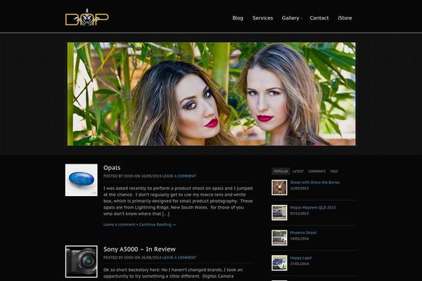 Statua theme site design template sample