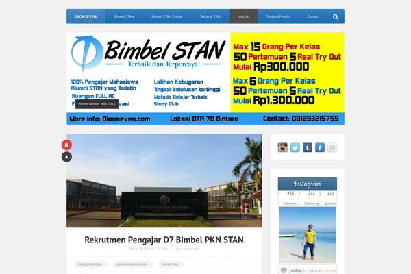 Site using Bluwidgets plugin