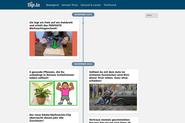 Postline theme websites examples