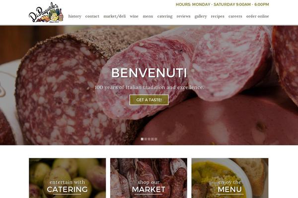 Awi theme site design template sample