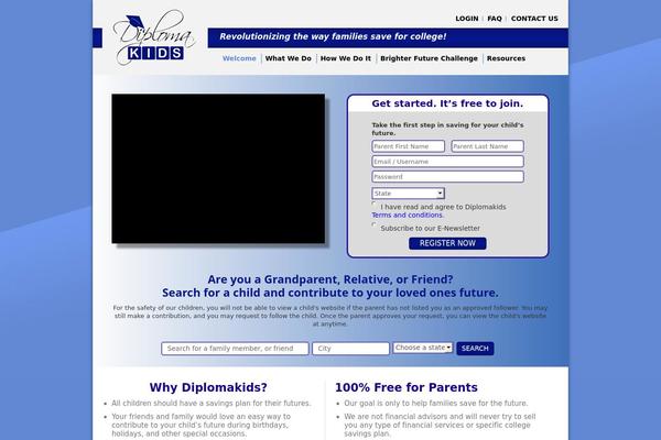 Enterprise Pro theme site design template sample