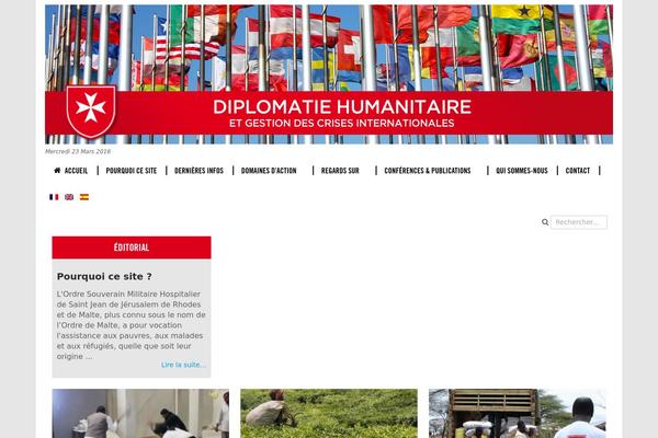 Quadrum theme site design template sample