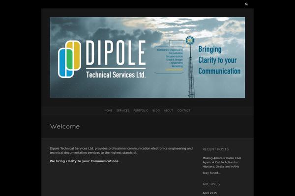 Blackoot Lite theme site design template sample