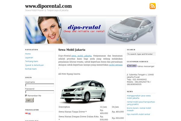 Neoclassical theme site design template sample