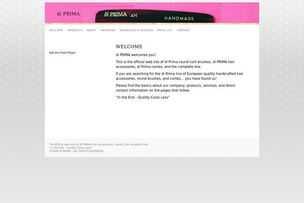 diprimabeauty.com site used Corporatesandbox