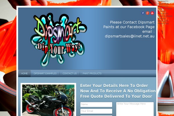 Local Business theme site design template sample