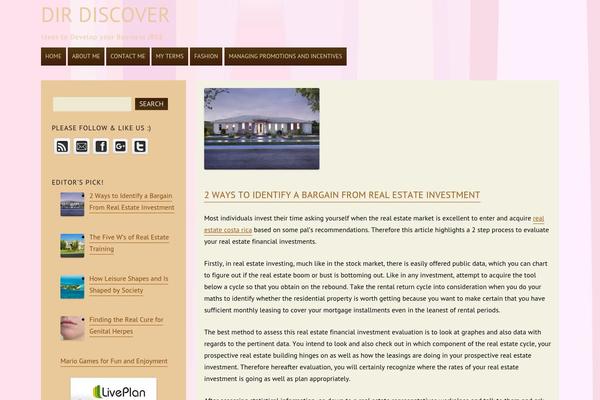 ar theme site design template sample