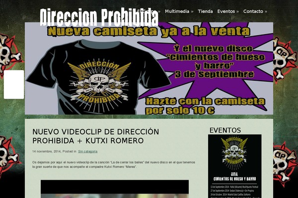 direccionprohibidarock.com site used Rockmusic