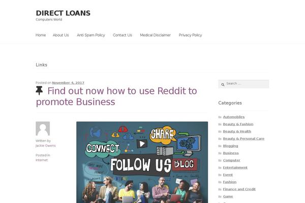 Graphy theme site design template sample