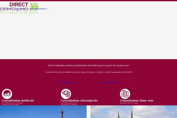 Total Child theme site design template sample