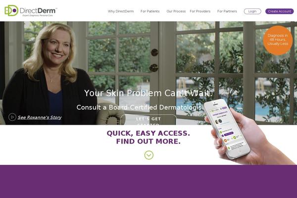 directdermatology.com site used Directderm