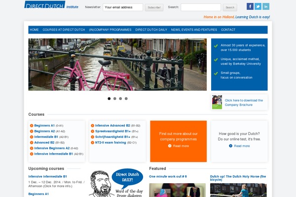 Site using Strong Testimonials plugin