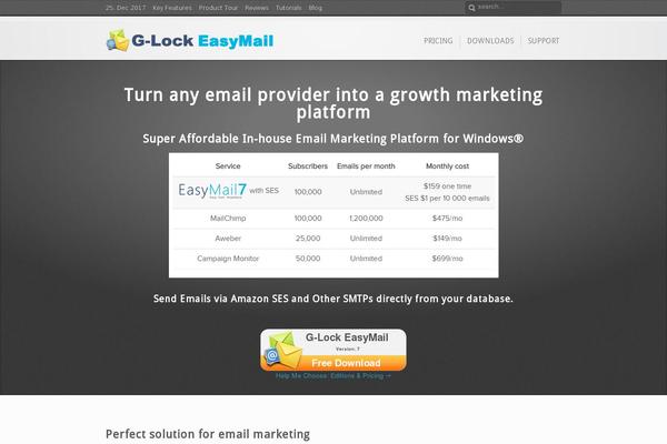 Site using WPNewsman Lite plugin