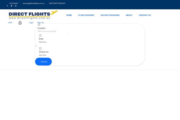 Traveler theme site design template sample
