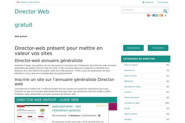 director-webgratuit.eu site used Amadeus