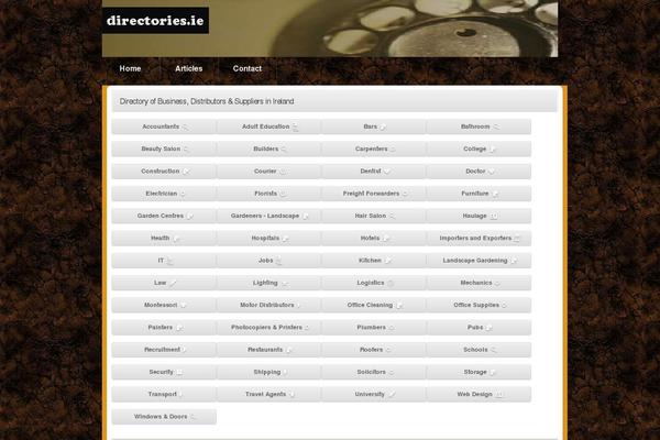 Directorypress theme site design template sample