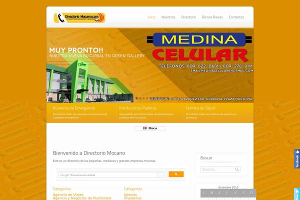 Ecobiz theme site design template sample