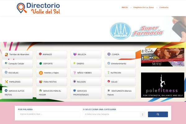 directoriovalledelsol.com site used Directory-theme