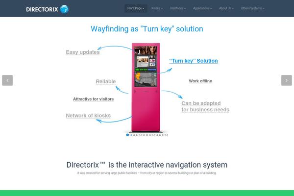 Flat Theme theme site design template sample