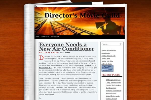 Fresh Ink Magazine theme site design template sample