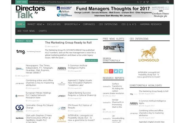 Site using Premium-stock-market-widgets plugin