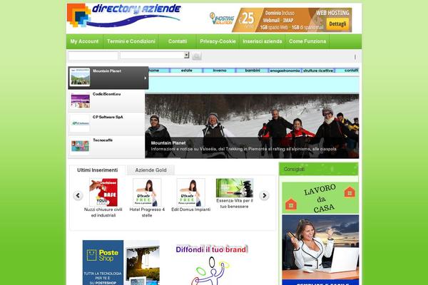 Directorypress theme site design template sample