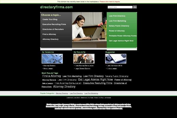 directoryfirms.com site used Responsive Deluxe