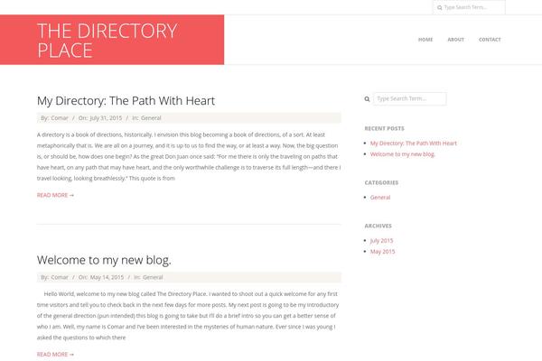 Responsive Brix theme site design template sample
