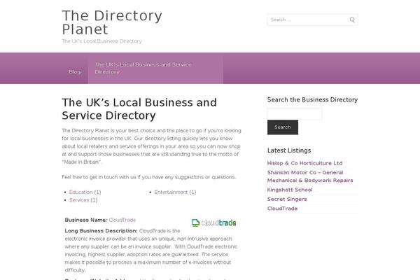 Shopping theme site design template sample