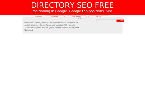 directoryseofree.com site used OneColumn