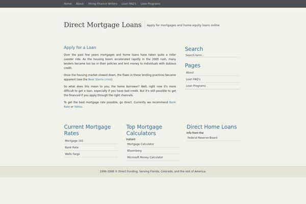 SimplicityBright theme site design template sample