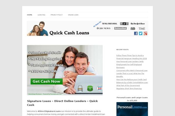 Site using Sexy Author Bio plugin