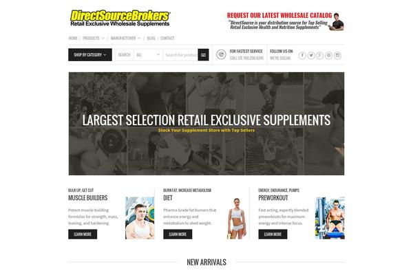 Mindig theme site design template sample